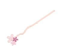 LOLIPPYY Metal Cherry Blossom Bookmark Long Strip Reading Clip for Book Lovers Floral Page Marker with Smooth Polished Finish Traditional Style Reading Accessory
