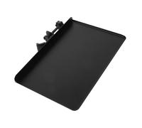 LOLIPPYY Metal Live Sound Card Tray for Microphone Stand Iron Mic Cable Holder Compatible with Stands for Streaming Stage Office and Classroom Use