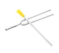 LOLIPPYY Metal Tuning Fork with Striker for Accurate Pitch Standard Musical Instrument Tuner Professional Resonance Tool for Piano Guitar Violin Music Teaching and Practice