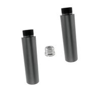 LOLIPPYY Mic Stand Extension Tubes with Nut Heavy Duty Mic Bracket Extension for Height and Stable and Easy to Install for Recording and Suspension Arm Expansion