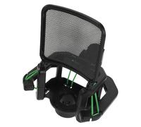 LOLIPPYY Microphone Shock Mount Holder Plastic Square Bracket for Handheld Microphone Vibration Reduction Mic Stand for Live Streaming and Studio Use