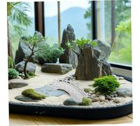 LOLIPPYY Miniature Chinese Arch Bridge for Garden Decor Fairy Tale Dollhouse Accessory Realistic Ancient Bridge Ornament for Miniature Terrarium and DIY Micro Landscape Projects