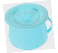 LOLIPPYY Mobile Toilet Bowl Toilet Potty Urine Bottle Portable Urinal Unisex Bedside Chamber Pot Stool Collapsible Pee Container Men Camping Bucket Pp Blue