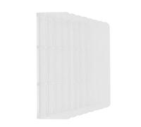 LOLIPPYY Multi-grid Cosmetic Organizing Rack Pressed Powder Display Stand with Compartments for Eyeshadow and Makeup Storage Compact Home Holder