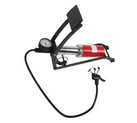 LOLIPPYY Multifunction Foot Pump for Car Tires with Barometer Skid Pedal Inflator for Vehicles Motorcycles Bicycles and Inflatable Beds Easy Step Inflation Pump