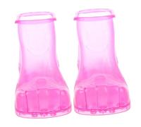 LOLIPPYY Multifunctional Foot Soak Shoes with Massage Effect Plastic Foot Soaker Tub Easy Clean Pedicure Bath Boots for Home Use Small