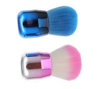 LOLIPPYY Mushroom Blush Makeup Brush with Soft Synthetic Fibers Lightweight Portable Powder Brush for Precise Blending and Setting Comfort Grip Handle for Womens Face Cosmetics