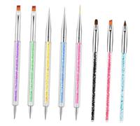LOLIPPYY Nail Art Pen Wear-resistant Tip for Fine Nail Art Brush Strokes for Household Manicure and Professional Use This Portable Tool Includes Essential Accessories