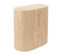 LOLIPPYY Narrow Bathroom Trash Can with Press Top Lid Hygienic Spring-loaded Wastebasket for Kitchen Bedroom Office Compact Design for Tight Spaces Large Capacity Plastic Bin