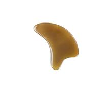 LOLIPPYY Natural Ox Horn Scraping Board Beauty Tool for Face and Neck Smooth-Edged Traditional Massage Piece for Relief and Skin Care and Safe for Adults at Home and Travel