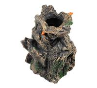 LOLIPPYY Natural Reptile Cage Landscape Twisted Tree Hideout Cave for Lizards Geckos Bearded Dragons Terrarium Decor Safe Climbing Resting Ornament