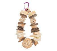 LOLIPPYY Natural Vine Ball Chew for Small Pets Teeth Grinding and Entertainment for Hamsters Rabbits Chinchillas Guinea Pigs and Birds Healthy Molar for Stress Relief and Play