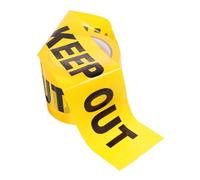 LOLIPPYY Non-adhesive Caution Keep Out Tape Warning Tape for Safety Hazardous Areas Construction Crime Scene Barrier