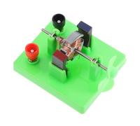 LOLIPPYY Open Dc Motor Model for Physics Experiment Supplies Electrical Machinery Teaching Instrument Tool for High School Electricity Projects
