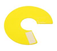 LOLIPPYY Parrot Neck Cone Protective Anti-bite Collar Yellow s Size Bird Anti-bite Collar for Plumage Care and Injury Prevention Suitable for Pet Birds