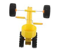 LOLIPPYY Parrot Training Mini Bicycle Compact Bird Cage Accessory for Budgies Cockatiels Conures Enhances Intelligence Activity and Physical Engagement Easy to Clean Enrichment Puzzle