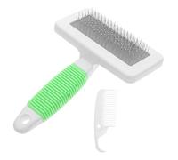 LOLIPPYY Pet Brush for Cats and Dog Shedding Brush with Ergonomic Handle Comfortable Grip ABS Metal Detangling Comb for Matted Fur Grooming at Home