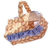 LOLIPPYY Pet Funny Cosplay Clothes Basket Shape Costume for Dogs Halloween Christmas Carnival Breathable Comfortable Outfit for Outdoor Walks and Parties