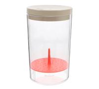 LOLIPPYY Plastic Insect Sample Vials Caps, Round Laboratory Bottles for Specimen Storage and Biological Experiments, Small Containers for Teaching and Travel Use