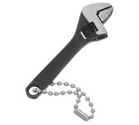 LOLIPPYY Pocket-Sized Adjustable Spanner Wrench Compact Black Mini Crescent Tool with Ergonomic Grip for Electronics Bikes and Travel Use Precision Handheld Repair Tool