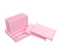LOLIPPYY Polymer Clay Rolling Guide Molds with Ruler Precise Thickness Control Craft Tools for Air Dry Clay DIY Lightweight Pottery Modeling Accessories