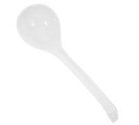 LOLIPPYY Porcelain Soup Spoon with Steel-Wrapped Handle Dishwasher and Microwave Safe Bone China Ladle for Asian Dishes for Ramen Wonton Pho and Noodle Serving