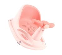 LOLIPPYY Portable Bath Seat with Non-Slip Ergonomic Support Soft Comfortable Material for Bathing and Playtime Pink Bathtub Chair