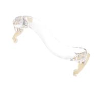LOLIPPYY Portable Comfortable for Design Playing Beautiful and Simple Acrylic Shoulder Rest with Latex Padding to Reduce Back Pressure Support The Violin