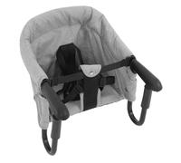LOLIPPYY Portable Foldable Clip High Chair Lightweight Table Hook Seat for Dining Travel Home Use Easy Installation and Storage Fits Counters and Breakfast Bars Grey
