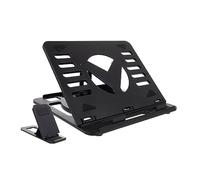 LOLIPPYY Portable Folding Laptop Stand Height Ergonomic Riser for Desk Cooling and Comfort Support for Laptop and Compact Use at Home Office and Travel