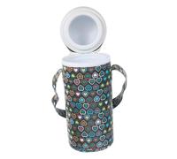 LOLIPPYY Portable Insulated Bottle Warmer Bag Travel Milk Carrier with Zipper Closure Lightweight Thermal Cooler for Breastmilk Storage and Feeding The Go Keeps Milk Warm Hours