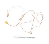 LOLIPPYY Portable Lightweight Headworn Microphone Amplifier with Wired Boom Mic for Teachers Guides Public Speaking Comfortable Sound Transmission Compact Design for Professionals