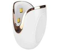 LOLIPPYY Portable Mini Nail Polish Lamp with USB White LED Manicure Dryer for Home Salon Use Energy Efficient Nail Art Tool for Fast Drying and Easy Operation