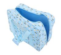 LOLIPPYY Portable Sewing Machine Carrying Case with Handle Capacity Travel Tote Organizer for Knitting Yarn Crochet Oxford Fabric Hanging Storage Pockets