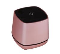 LOLIPPYY Portable USB Powered Mini Desktop Speaker with Bass Sound Wired Compact Music Player for Laptop and Home Office Rose Gold Small Stereo Speaker with Volume Control