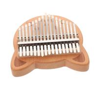 LOLIPPYY Portable Wooden Key Thumb Piano Mbira Instrument for Beginners Easy to Play Finger Piano with Beech Wood Body Portable Musical Kalimba for Music Practice and Performance