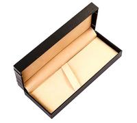 LOLIPPYY PU Fountain Pen Case Box for Business and School Use Metal Signature Pen Container Elegant Display Box for Writer and Teacher Presents