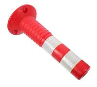 LOLIPPYY Reflective Road Safety Column White Anti-collision Barricade for Residential Parking Lots Vehicle Warning Isolation Post