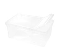 LOLIPPYY Reptile Feeding Box Climbing Pet Habitat Container for Spiders Geckos Lizards Arachnids and Beetles, Spider Breeding Terrarium Display Case for Reptile Care