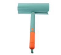 LOLIPPYY Reusable Lint Roller with Long Handle and Dust Cover, Multi-function Pet Hair Remover for Couch and Carpet, Green Short Handle Included with One Roll Paper, Household Dog Hair Brush Cleaner