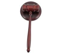LOLIPPYY Reusable Solid Wood Judge Gavel with Sound Block Auction Hammer Tool for Lawyers Judges Courtrooms and Law Order Use Smooth Finish and Practical Design