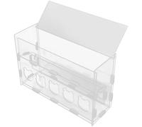 LOLIPPYY Rutin Chicken Feeder and Waterer Double Layer 5-Hole Large Capacity Feed Box for Chicks and Quails, Poultry Feeding Container Water Holder for Brooding and Raising