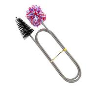 LOLIPPYY Sax Cleaning Brush Dual-head Flexible Wire Brush for Trumpet and Saxophone Maintenance Pipe Cleaner for Wind Instruments Professional Musical Instrument Cleaning Tool