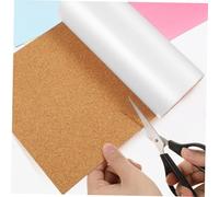 LOLIPPYY Self-Adhesive Cork Roll Thick Peel and Stick Corkboard for Walls and Furniture Quiet Sound-Absorbing Mat with Strong Adhesive Backing Easy DIY Decoration and Creative Chalkboard