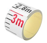 LOLIPPYY Self-adhesive Reflective Water Level Scale Sticker for Tanks Pools Aquariums Moistureproof Liquid Depth Gauge Accurate Measurement Tool