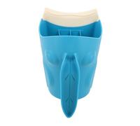 LOLIPPYY Shampoo Rinse Cup for Bath Pitcher with Soft Curved Design Eye Protection Lightweight Easy Grip Bath Water Pourer for Gentle Hair Washing and Safe Scalp Care