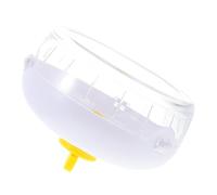 LOLIPPYY Silent Plastic Exercise Wheel for Hamsters and Small Animals Non-slip Anti-bite Running Transparent Design for Quiet Pet Activity and Fun