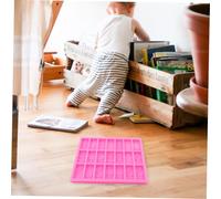 LOLIPPYY Silicone Domino Mold for Fondant Cake Decoration Baking Mould Flexible Non-Stick Tiles for Chocolate Candy Jelly Soap Ice Cubes Home and Professional Use