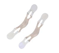 LOLIPPYY Silicone Facial Slimming Strap Light Grey Beauty Mask for Chin Lifting Tightening Reshaping Contours Suitable for All Skin Types