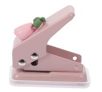 LOLIPPYY Single Hole Puncher for Binder Notebook Mini Flower Design Punching Device for DIY Crafts Scrapbooking and Photo Albums Easy to Use Lightweight and Accurate